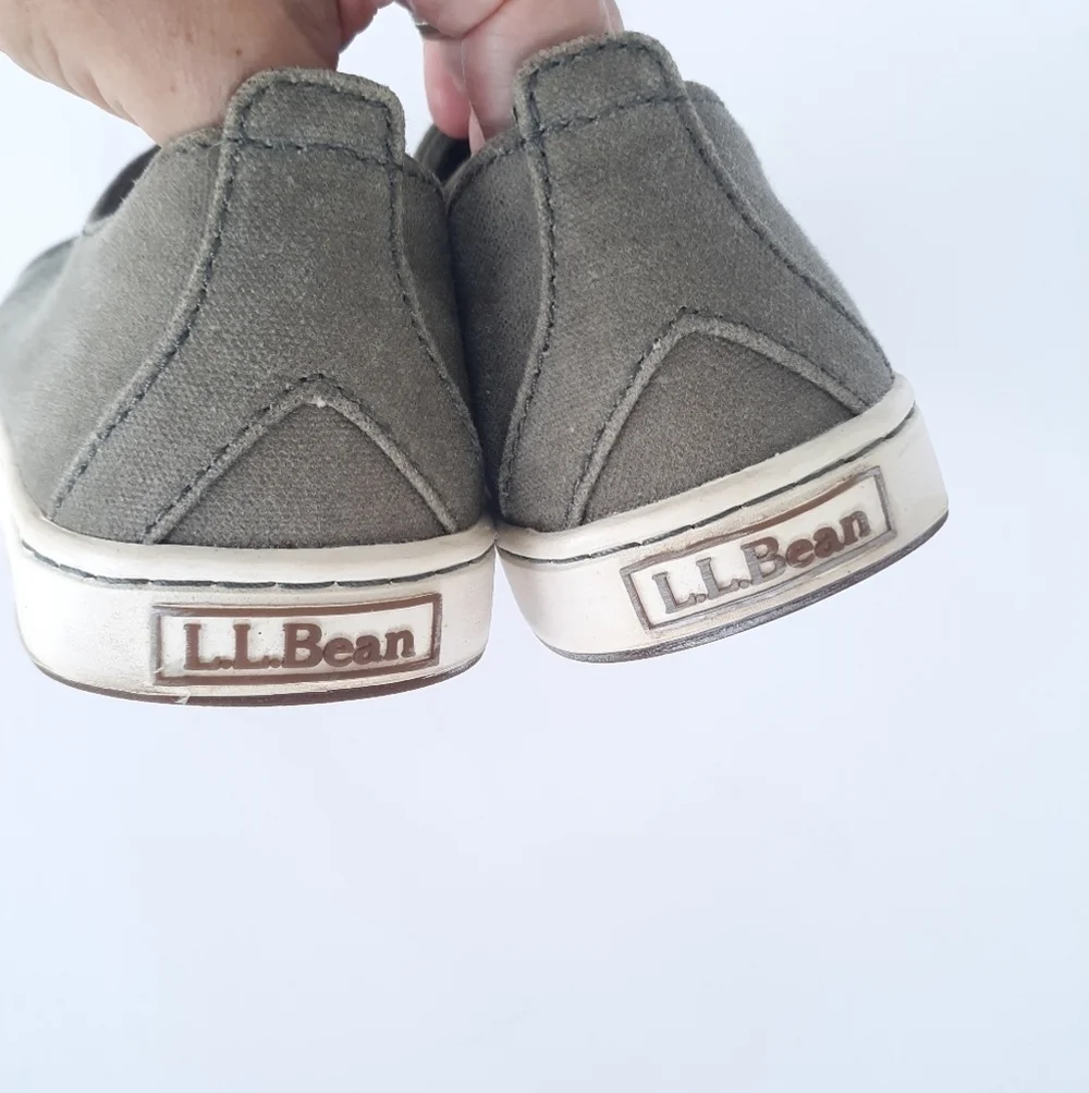 L.L. Bean Campside Sneakers Green size 7.5